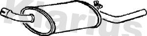 Klarius 220061 - Глушник вихлопних газів кінцевий autozip.com.ua
