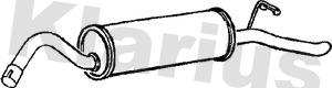 Klarius 220089 - Глушник вихлопних газів кінцевий autozip.com.ua