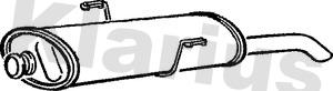 Klarius 220531 - Глушник вихлопних газів кінцевий autozip.com.ua