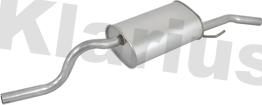 Klarius 223074 - Глушник вихлопних газів кінцевий autozip.com.ua