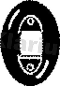 Klarius BLR6 - Кронштейн, втулка, система випуску autozip.com.ua