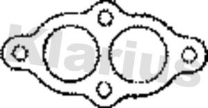 Klarius BMG14 - Прокладка, труба вихлопного газу autozip.com.ua