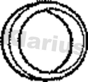 Klarius BMG26 - Прокладка, труба вихлопного газу autozip.com.ua
