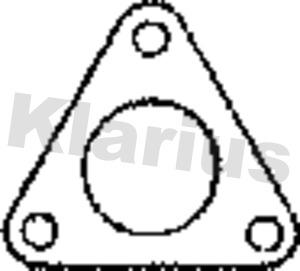 Klarius BMG2 - Прокладка, труба вихлопного газу autozip.com.ua