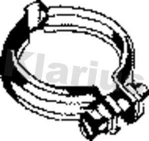 Klarius FDP116 - Кронштейн, втулка, система випуску autozip.com.ua
