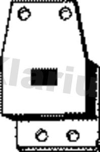 Klarius FDR51 - Кронштейн, втулка, система випуску autozip.com.ua