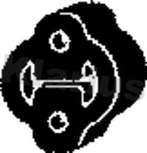 Klarius FDR52 - Кронштейн, втулка, система випуску autozip.com.ua