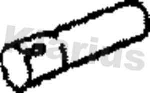 Klarius FE33P - Труба вихлопного газу autozip.com.ua