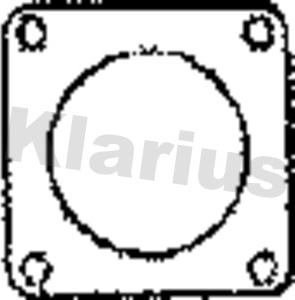 Klarius FTG18 - Прокладка, труба вихлопного газу autozip.com.ua