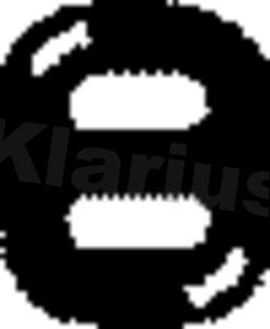 Klarius GMR7 - Кронштейн, труба вихлопного газу autozip.com.ua