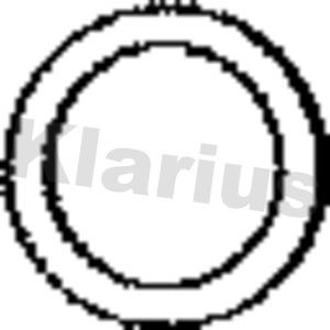 Klarius TYG6AD - Прокладка, труба вихлопного газу autozip.com.ua