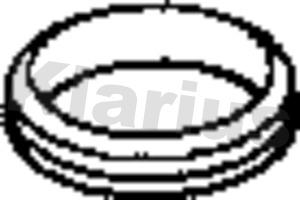 Klarius VAG63 - Кільце ущільнювача, труба вихлопного газу autozip.com.ua