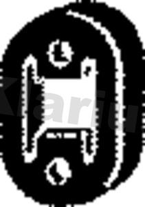 Klarius VOR14 - Кронштейн, втулка, система випуску autozip.com.ua