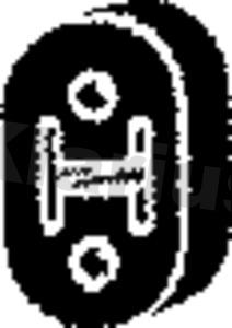 Klarius VOR15AD - Кронштейн, втулка, система випуску autozip.com.ua