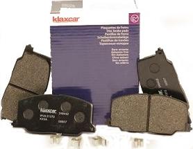 KLAXCAR 24644z - Гальмівні колодки, дискові гальма autozip.com.ua