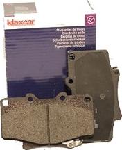 KLAXCAR 24640z - Гальмівні колодки, дискові гальма autozip.com.ua
