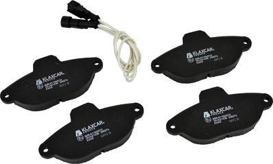 KLAXCAR 24627z - Гальмівні колодки, дискові гальма autozip.com.ua