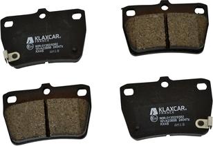 KLAXCAR 24047z - Гальмівні колодки, дискові гальма autozip.com.ua