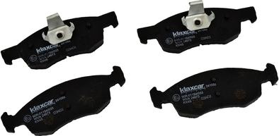 KLAXCAR 24106z - Гальмівні колодки, дискові гальма autozip.com.ua