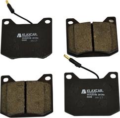 KLAXCAR 24134z - Гальмівні колодки, дискові гальма autozip.com.ua