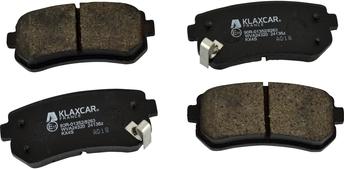 KLAXCAR 24136z - Гальмівні колодки, дискові гальма autozip.com.ua