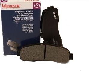 KLAXCAR 24857z - Гальмівні колодки, дискові гальма autozip.com.ua