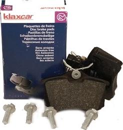 KLAXCAR 24863z - Гальмівні колодки, дискові гальма autozip.com.ua