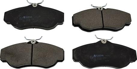 KLAXCAR 24876z - Гальмівні колодки, дискові гальма autozip.com.ua