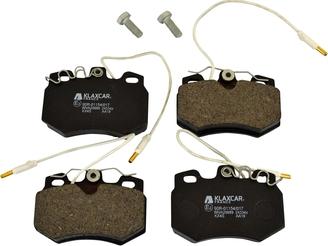 KLAXCAR 24334z - Гальмівні колодки, дискові гальма autozip.com.ua