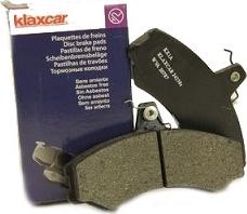 KLAXCAR 24239z - Гальмівні колодки, дискові гальма autozip.com.ua