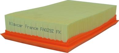 KLAXCAR FA029z - Повітряний фільтр autozip.com.ua