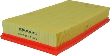 KLAXCAR FA184z - Повітряний фільтр autozip.com.ua