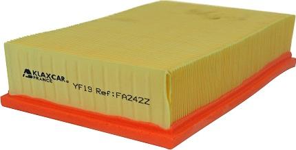 KLAXCAR FA242z - Повітряний фільтр autozip.com.ua