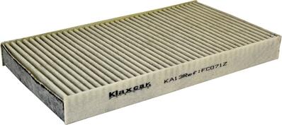 KLAXCAR FC071z - Фільтр, повітря у внутрішній простір autozip.com.ua