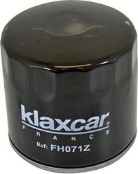 KLAXCAR FH071z - Масляний фільтр autozip.com.ua