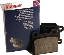 Klaxcar France 24820z - Гальмівні колодки, дискові гальма autozip.com.ua