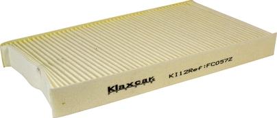 Klaxcar France FC057z - Фільтр, повітря у внутрішній простір autozip.com.ua