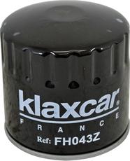 Klaxcar France FH043z - Масляний фільтр autozip.com.ua