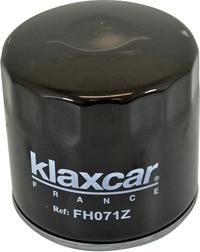 Klaxcar France FH071z - Масляний фільтр autozip.com.ua