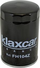 Klaxcar France FH104z - Масляний фільтр autozip.com.ua