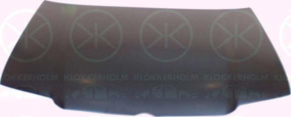 Klokkerholm 9543280 - Капот двигуна autozip.com.ua