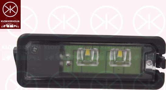 Klokkerholm 95470852 - Ліхтар освітлення номерного знака autozip.com.ua