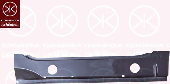 Klokkerholm 9558061 - Підніжка, накладка порога autozip.com.ua