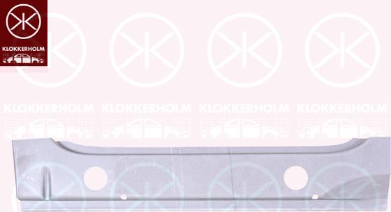 Klokkerholm 9558062 - Підніжка, накладка порога autozip.com.ua