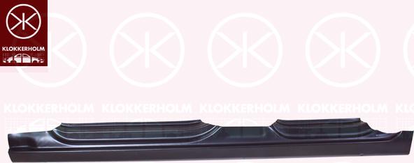 Klokkerholm 9506011 - Підніжка, накладка порога autozip.com.ua
