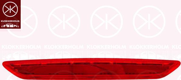 Klokkerholm 95060770 - Додатковий ліхтар сигнал гальмування autozip.com.ua