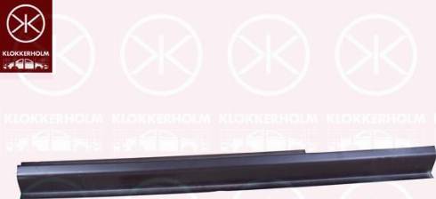 Klokkerholm 9501011 - Підніжка, накладка порога autozip.com.ua