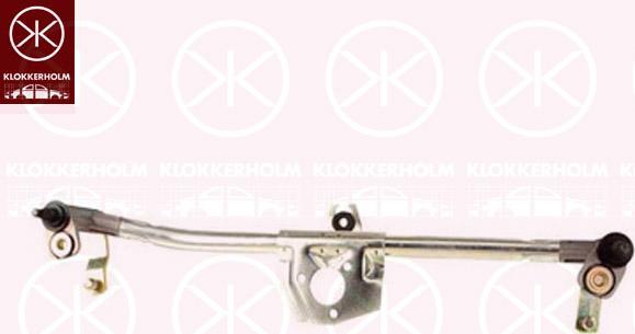 Klokkerholm 95143280 - Система тяг і важелів приводу склоочисника autozip.com.ua