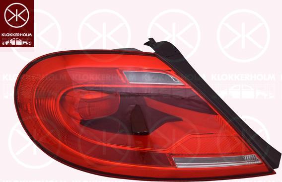 Klokkerholm 95150712 - Задній ліхтар autozip.com.ua