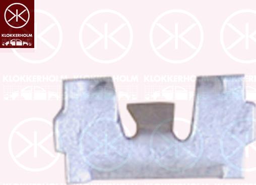 Klokkerholm 95120518 - Зажим, молдинг / захисна накладка autozip.com.ua